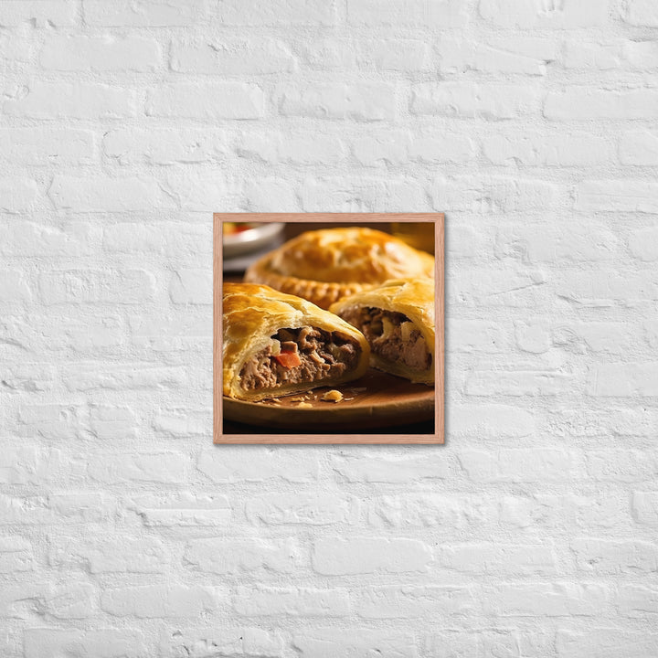 Cornish Pasty Framed poster 🤤 from Yumify.AI