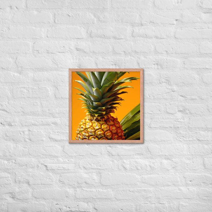 Pineapple Framed poster 🤤 from Yumify.AI