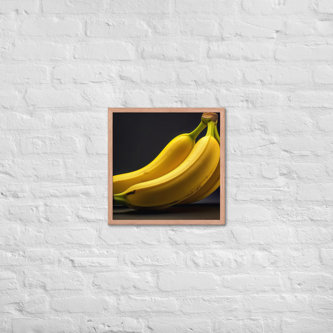 Banana Framed poster 🤤 from Yumify.AI