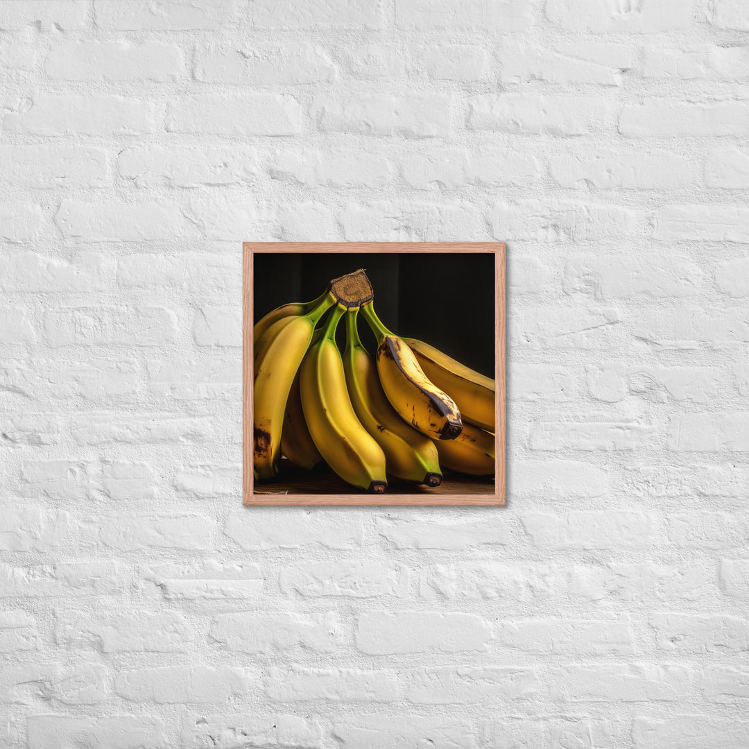 The Art of Banana Framed poster 🤤 from Yumify.AI