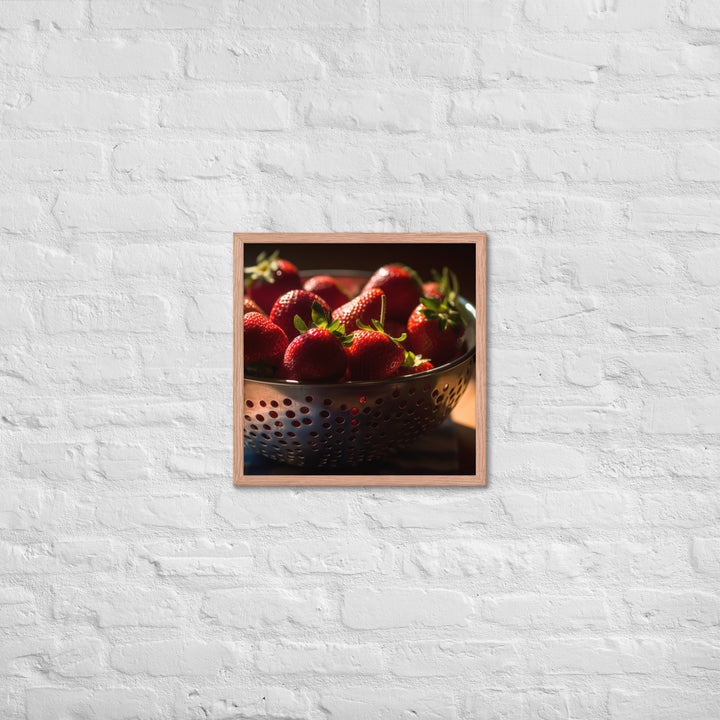 Sun Kissed Berries Framed poster 🤤 from Yumify.AI