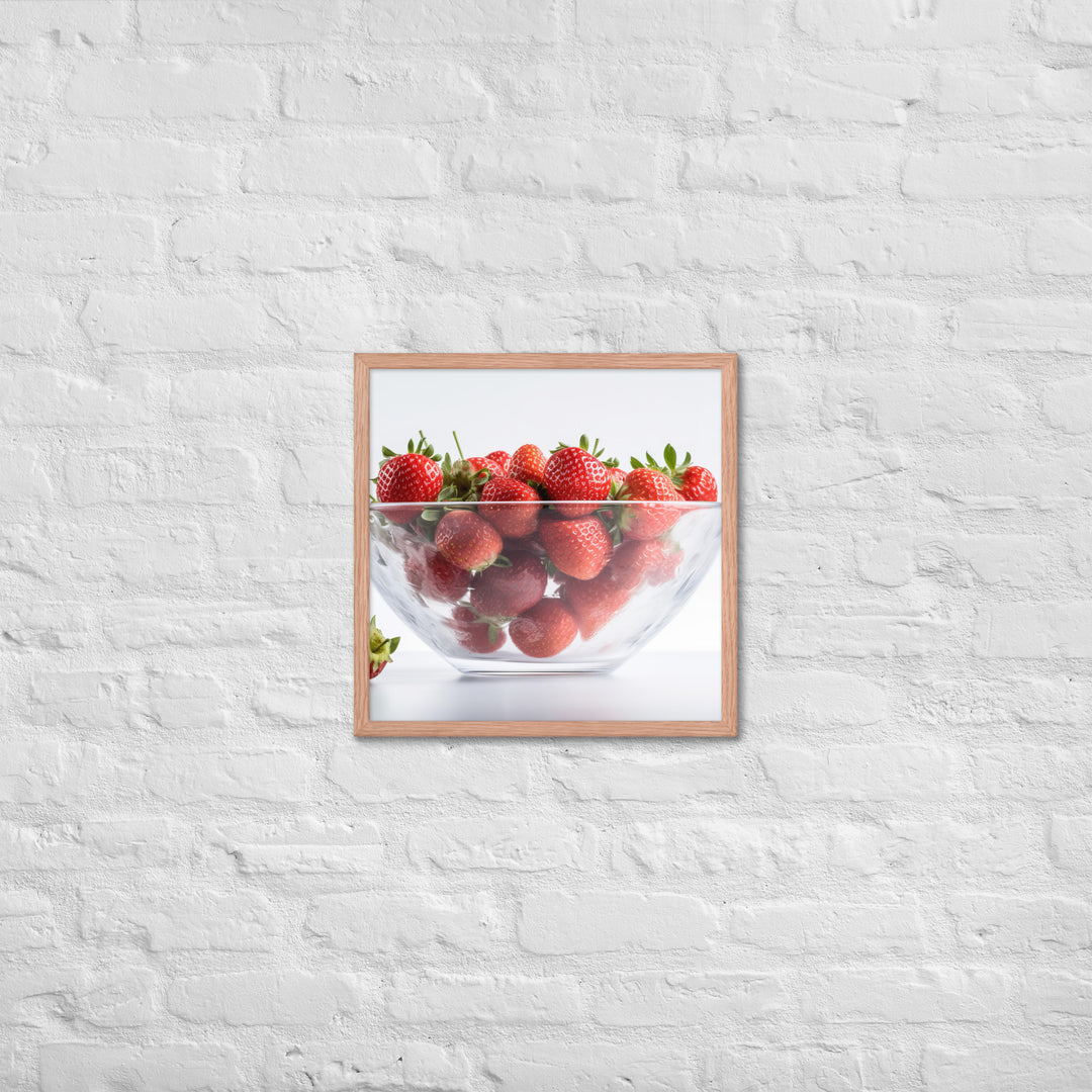 Berrylicious Treat Framed poster 🤤 from Yumify.AI