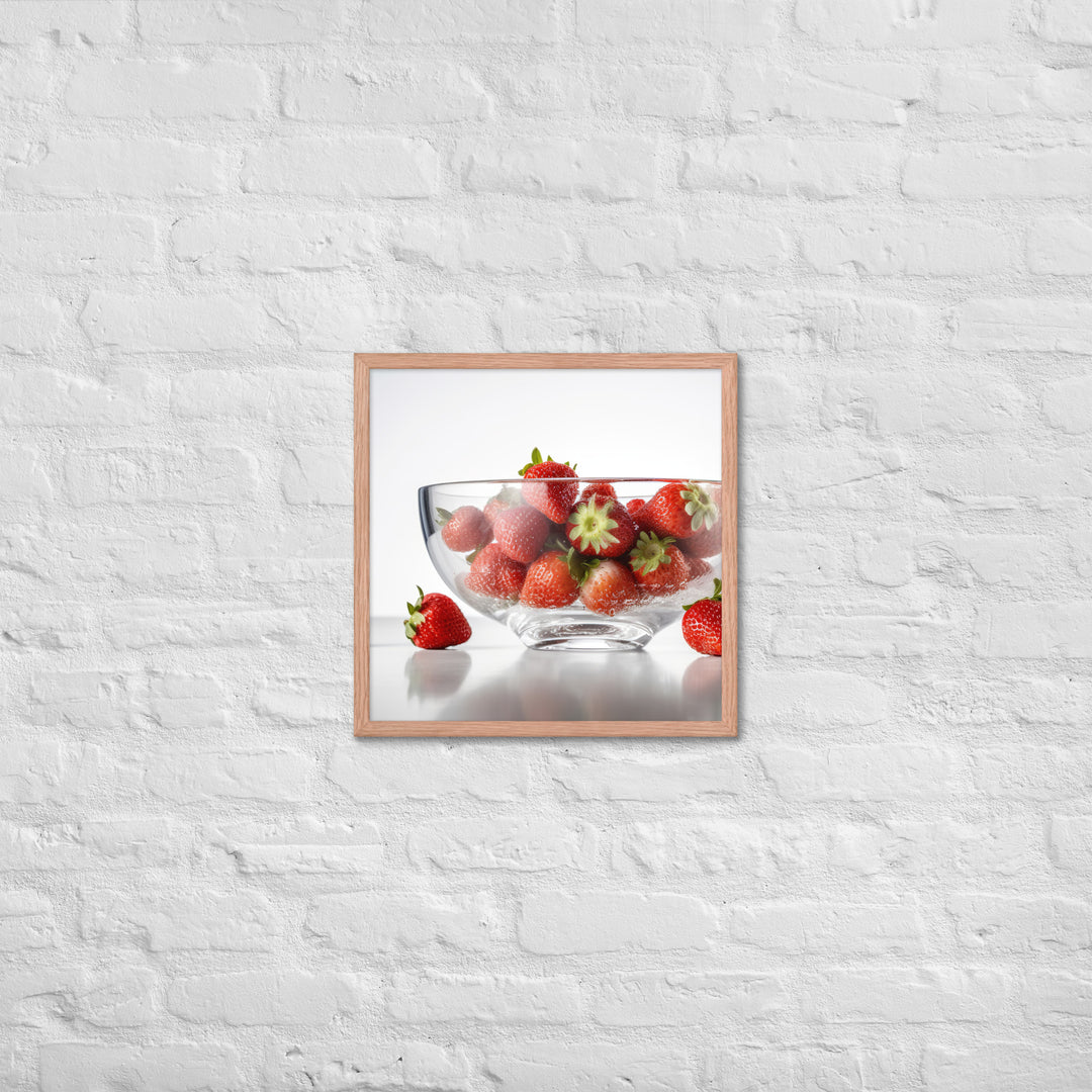 Berrylicious Treat Framed poster 🤤 from Yumify.AI