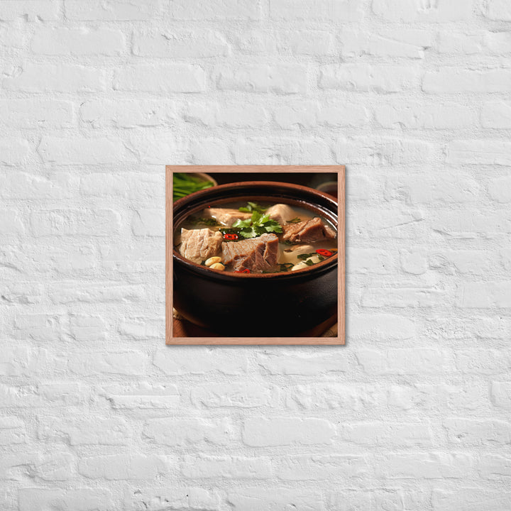 Bak Kut Teh Framed poster 🤤 from Yumify.AI