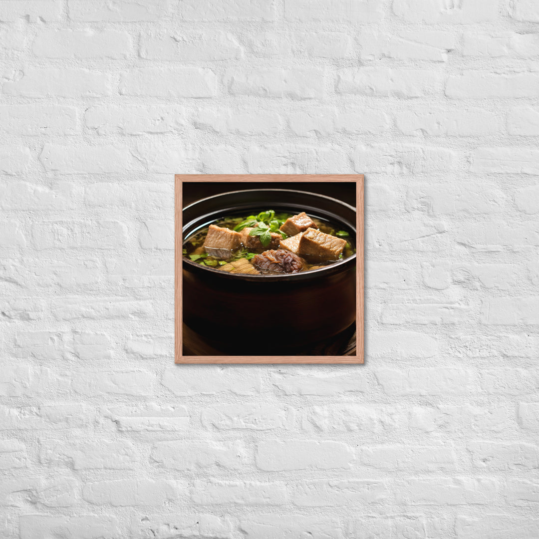 Bak Kut Teh Framed poster 🤤 from Yumify.AI