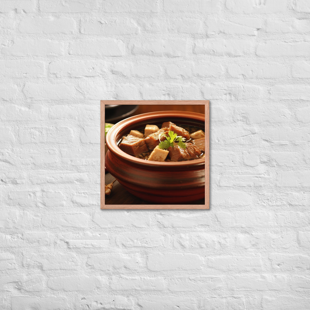 Bak Kut Teh Framed poster 🤤 from Yumify.AI