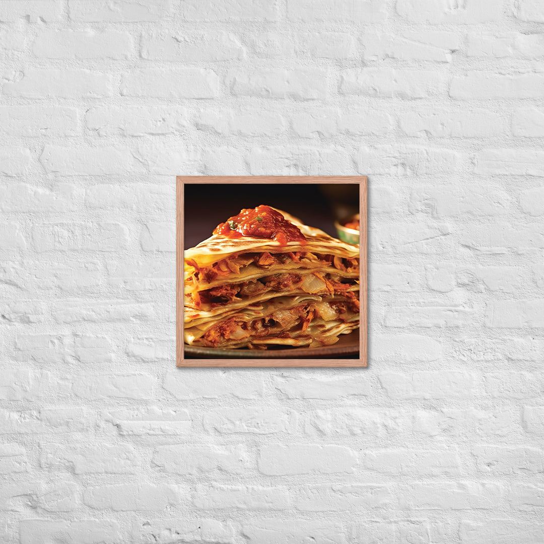 Roti Canai Framed poster 🤤 from Yumify.AI