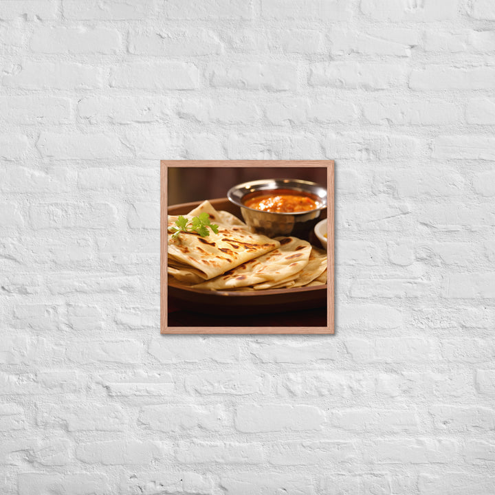 Roti Canai Framed poster 🤤 from Yumify.AI