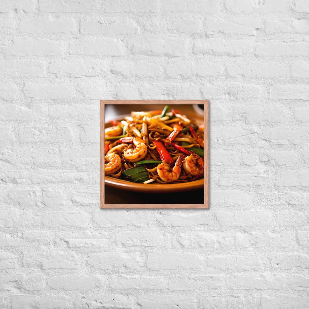 Mee Goreng Framed poster 🤤 from Yumify.AI