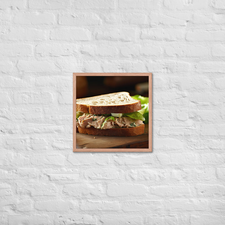 Tuna Salad Sandwich Framed poster 🤤 from Yumify.AI