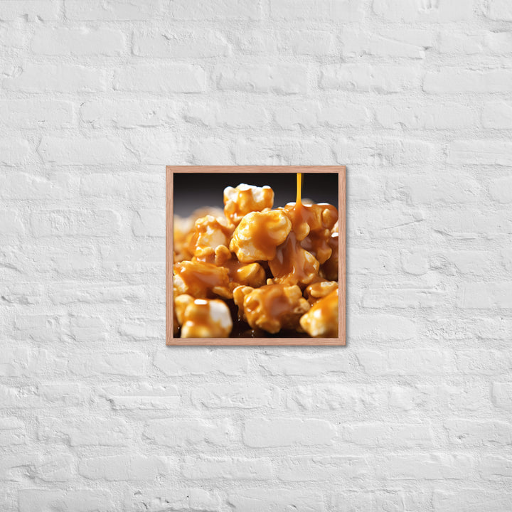 Caramel Popcorn Framed poster 🤤 from Yumify.AI