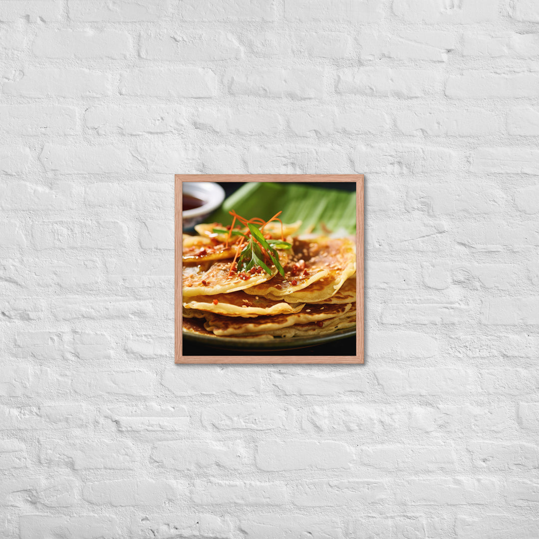Banh Xeo Framed poster 🤤 from Yumify.AI