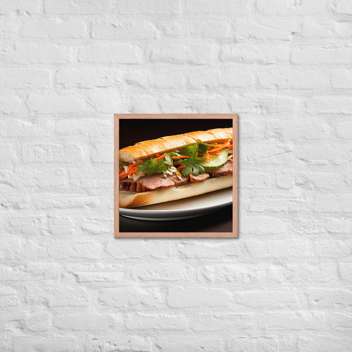 Banh Mi Framed poster 🤤 from Yumify.AI