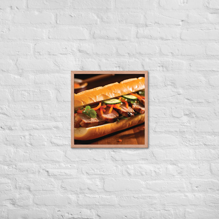 Banh Mi Framed poster 🤤 from Yumify.AI