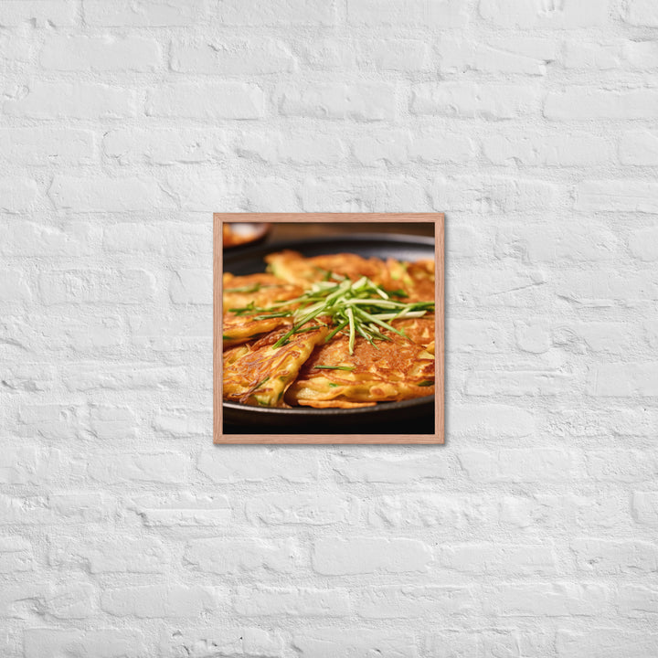 Haemul Pajeon Framed poster 🤤 from Yumify.AI