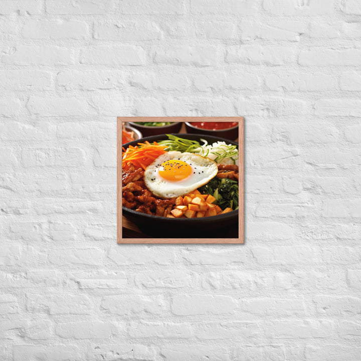 Bibimbap Framed poster 🤤 from Yumify.AI