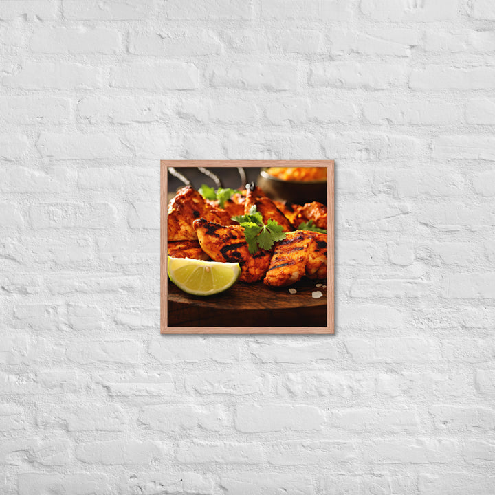 Tandoori Chicken Framed poster 🤤 from Yumify.AI