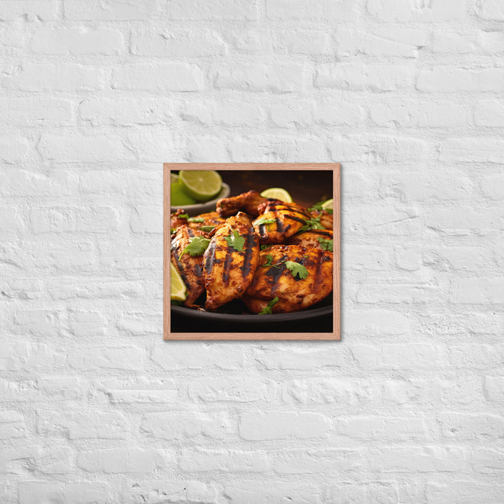 Tandoori Chicken Framed poster 🤤 from Yumify.AI