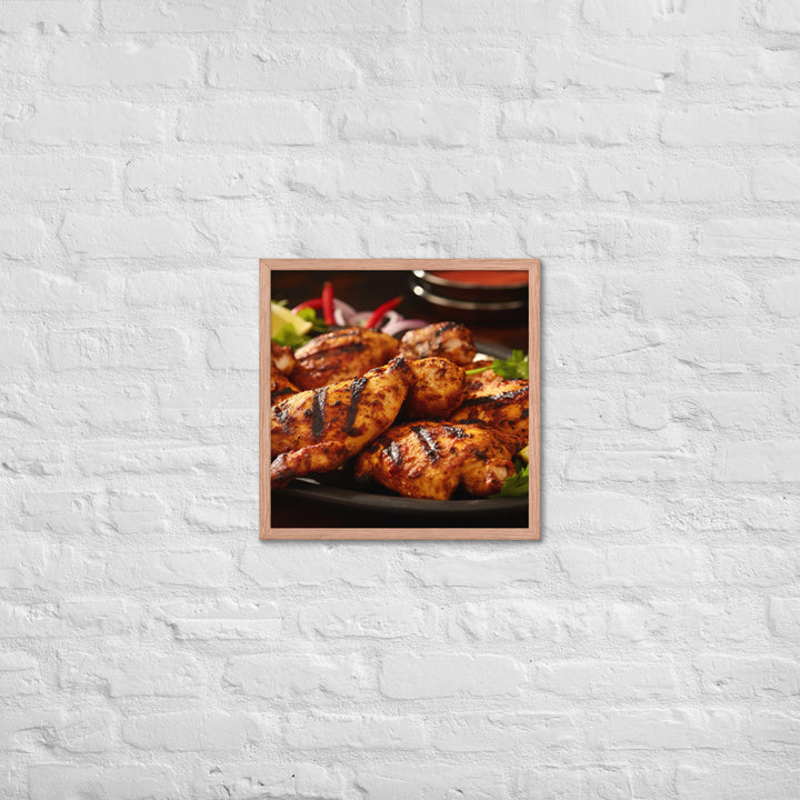 Tandoori Chicken Framed poster 🤤 from Yumify.AI