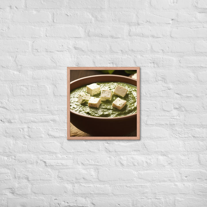 Palak Paneer Framed poster 🤤 from Yumify.AI