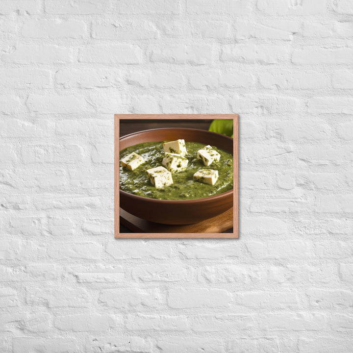Palak Paneer Framed poster 🤤 from Yumify.AI