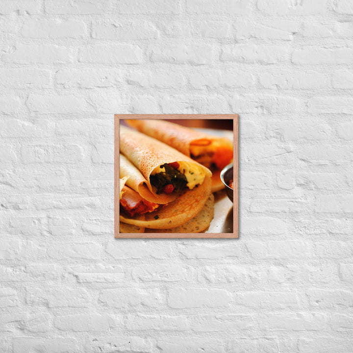 Masala Dosa Framed poster 🤤 from Yumify.AI