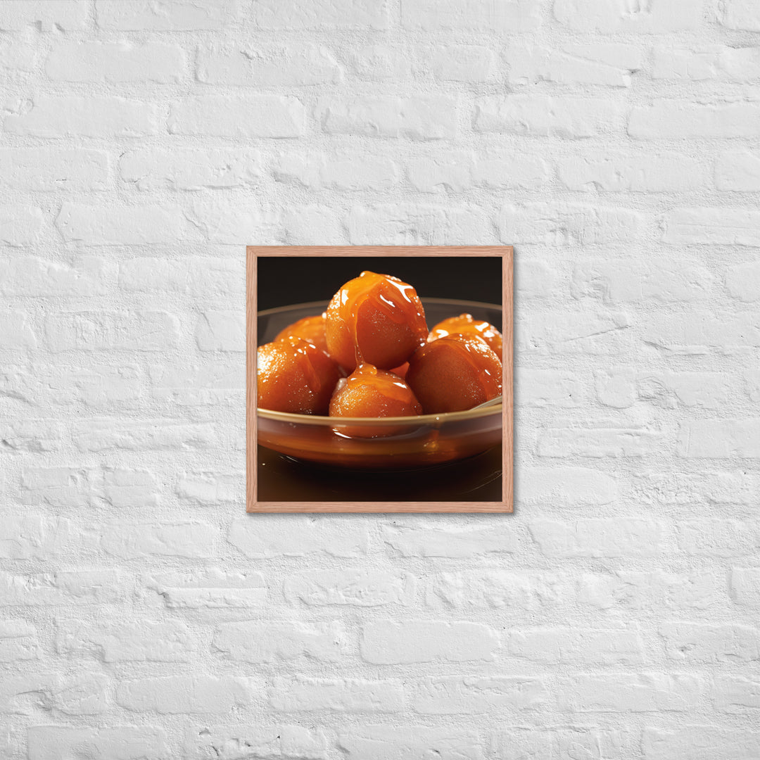 Gulab Jamun Framed poster 🤤 from Yumify.AI