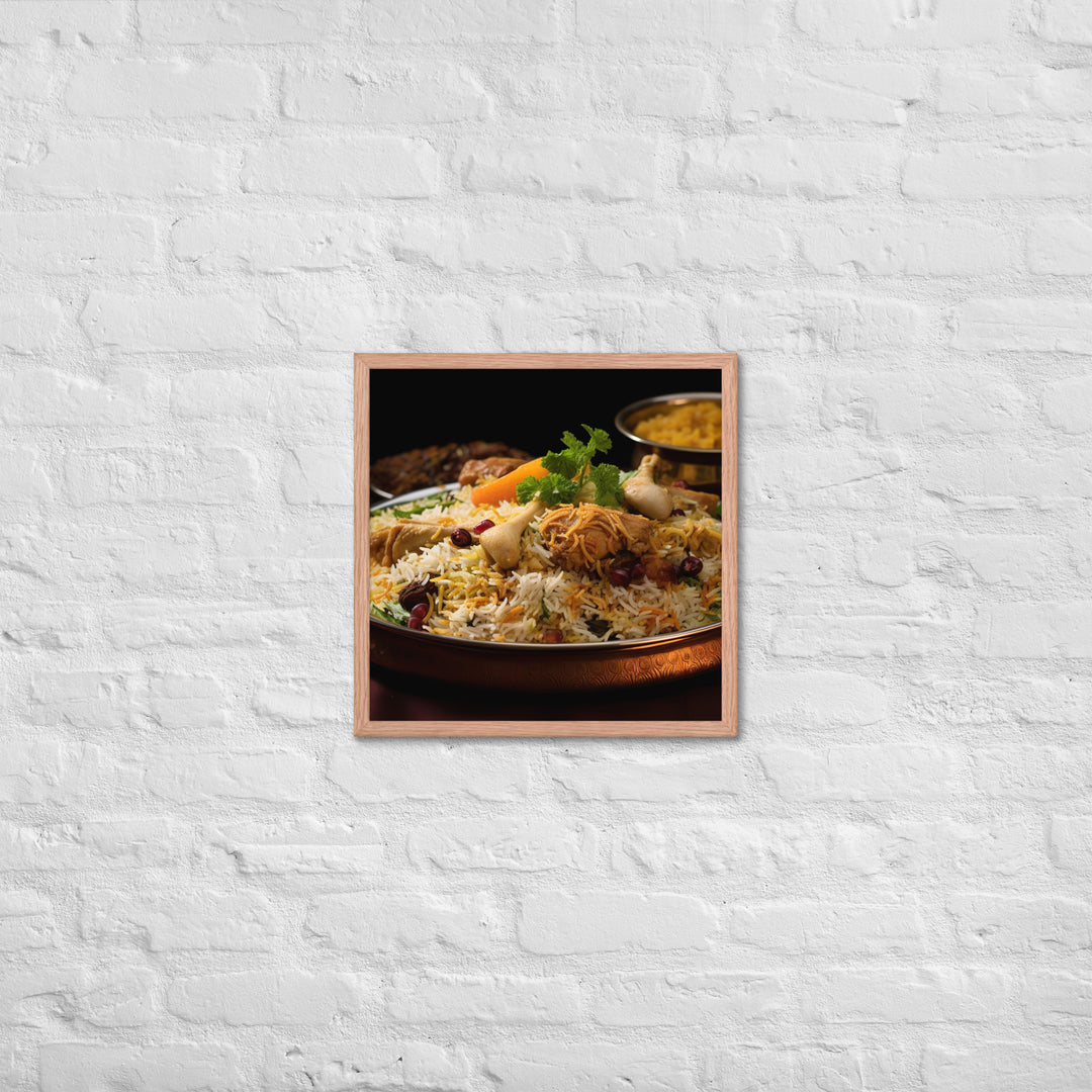 Biryani Framed poster 🤤 from Yumify.AI