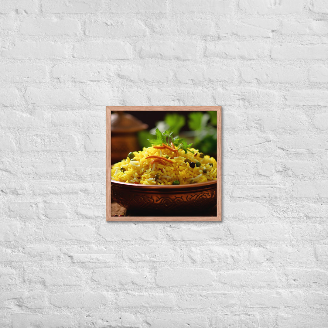 Biryani Framed poster 🤤 from Yumify.AI