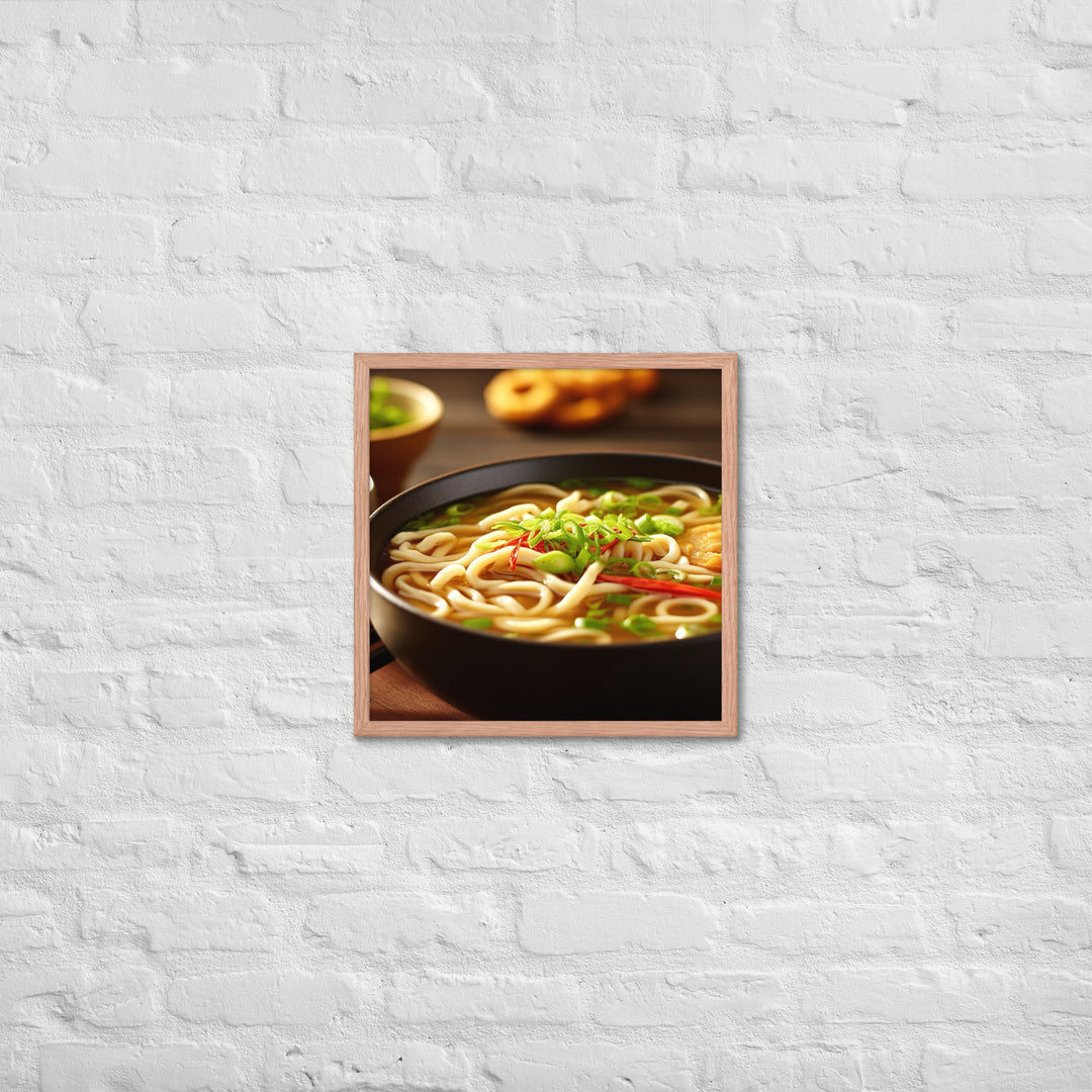 Udon Framed poster 🤤 from Yumify.AI