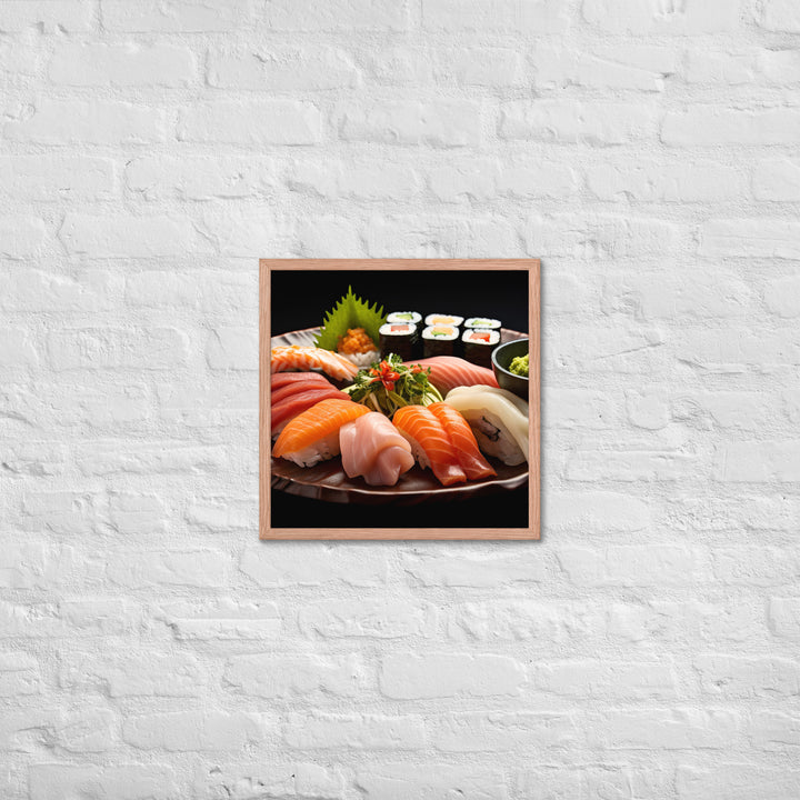 Sushi Framed poster 🤤 from Yumify.AI