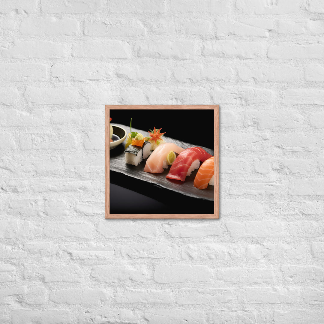 Sushi Framed poster 🤤 from Yumify.AI