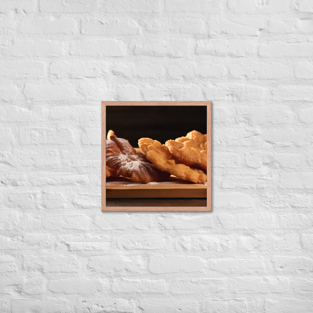 Beaver Tails Framed poster 🤤 from Yumify.AI