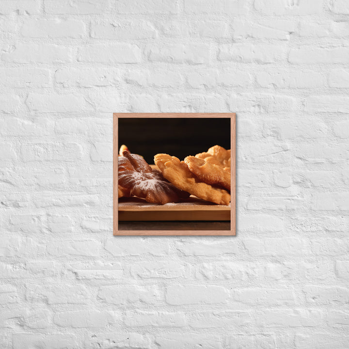 Beaver Tails Framed poster 🤤 from Yumify.AI