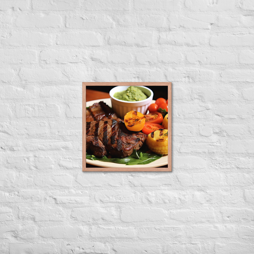 Nyama Choma Framed poster 🤤 from Yumify.AI