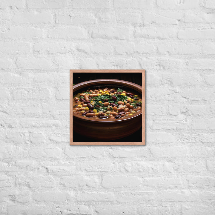 Githeri Framed poster 🤤 from Yumify.AI