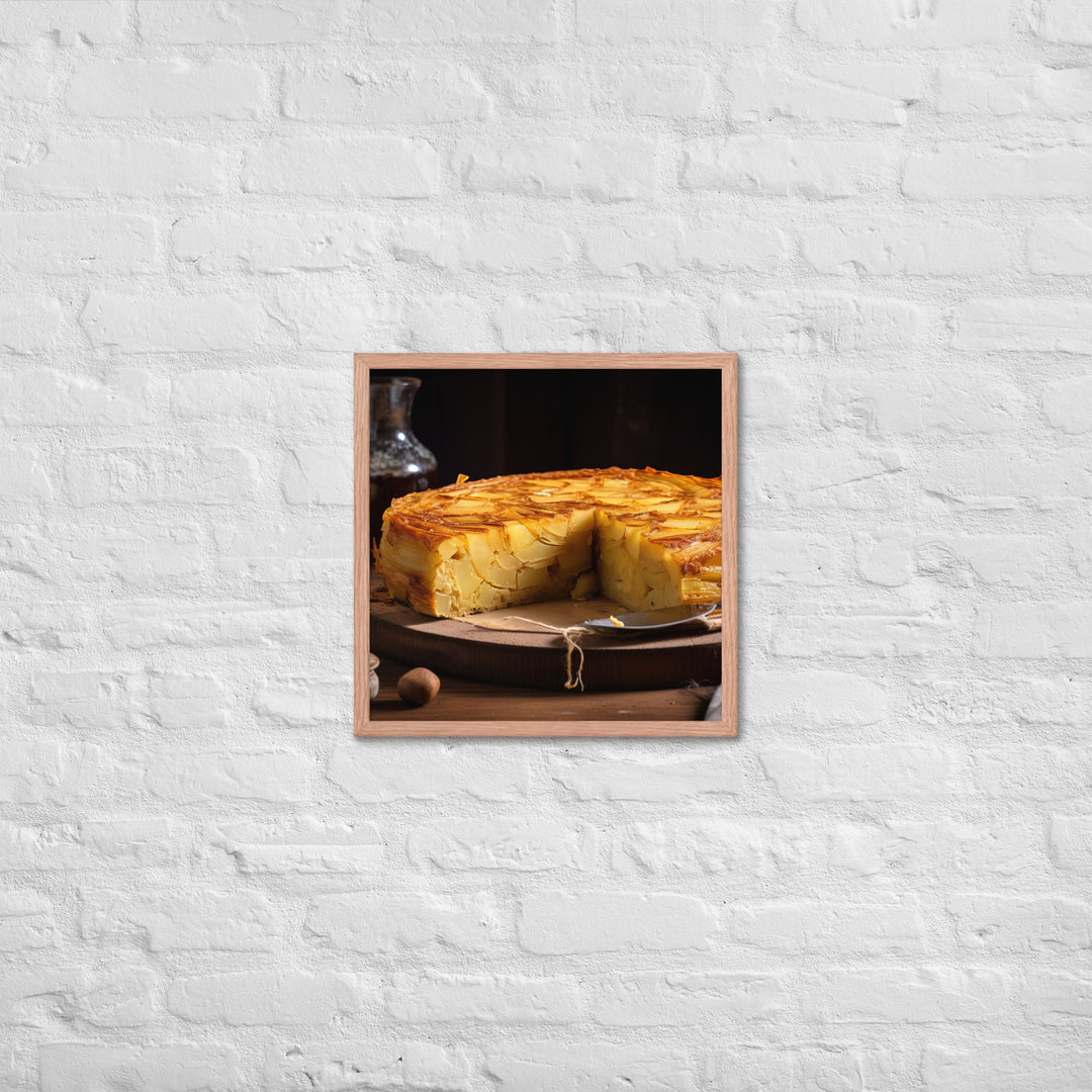 Tortilla Espaola Framed poster 🤤 from Yumify.AI