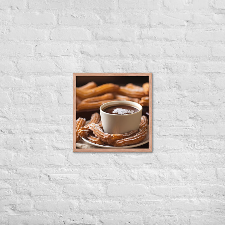 Churros Framed poster 🤤 from Yumify.AI