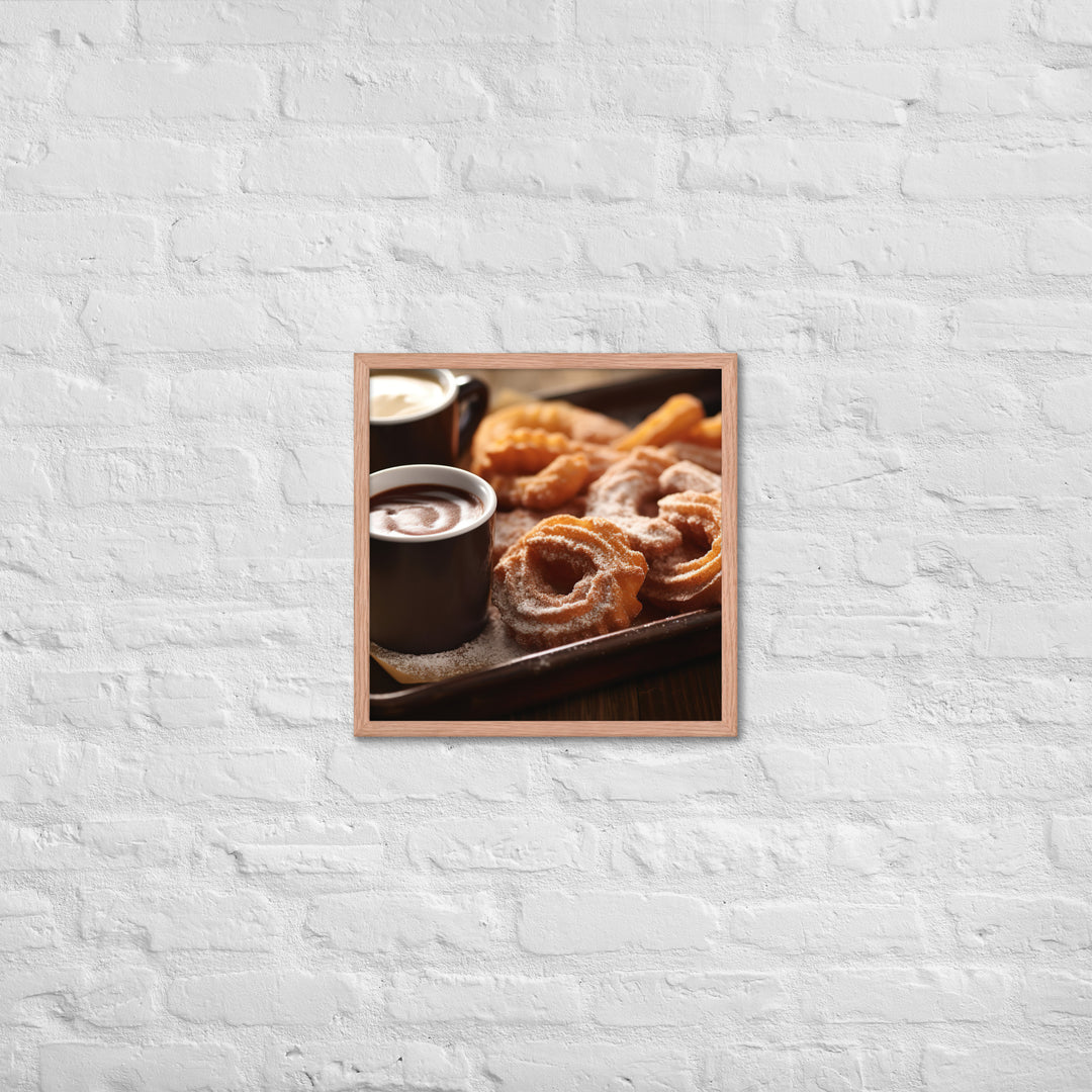 Churros Framed poster 🤤 from Yumify.AI