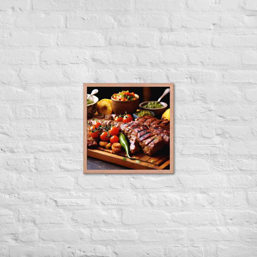 Braai Framed poster 🤤 from Yumify.AI