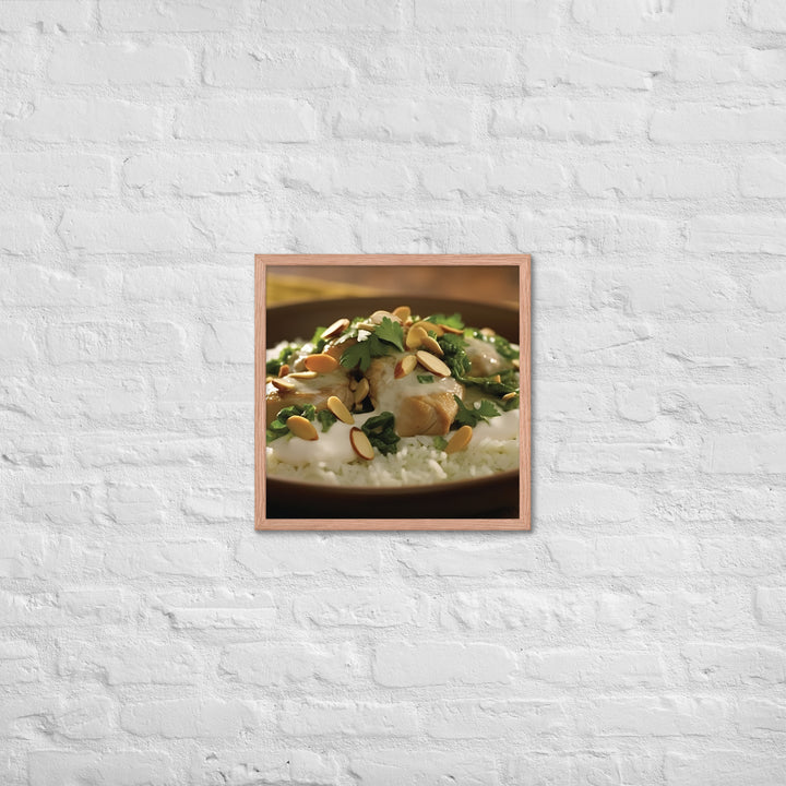 Mansaf Framed poster 🤤 from Yumify.AI