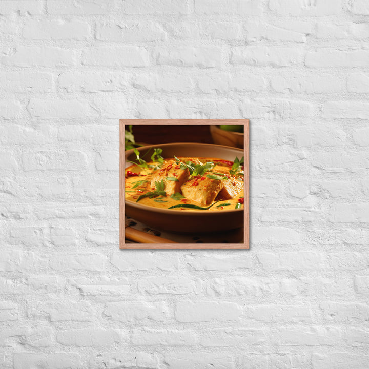 Fijian Fish Curry Framed poster 🤤 from Yumify.AI