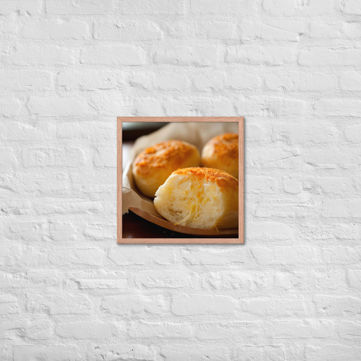 Po de Queijo Framed poster 🤤 from Yumify.AI