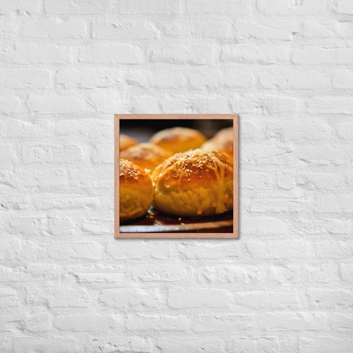 Po de Queijo Framed poster 🤤 from Yumify.AI