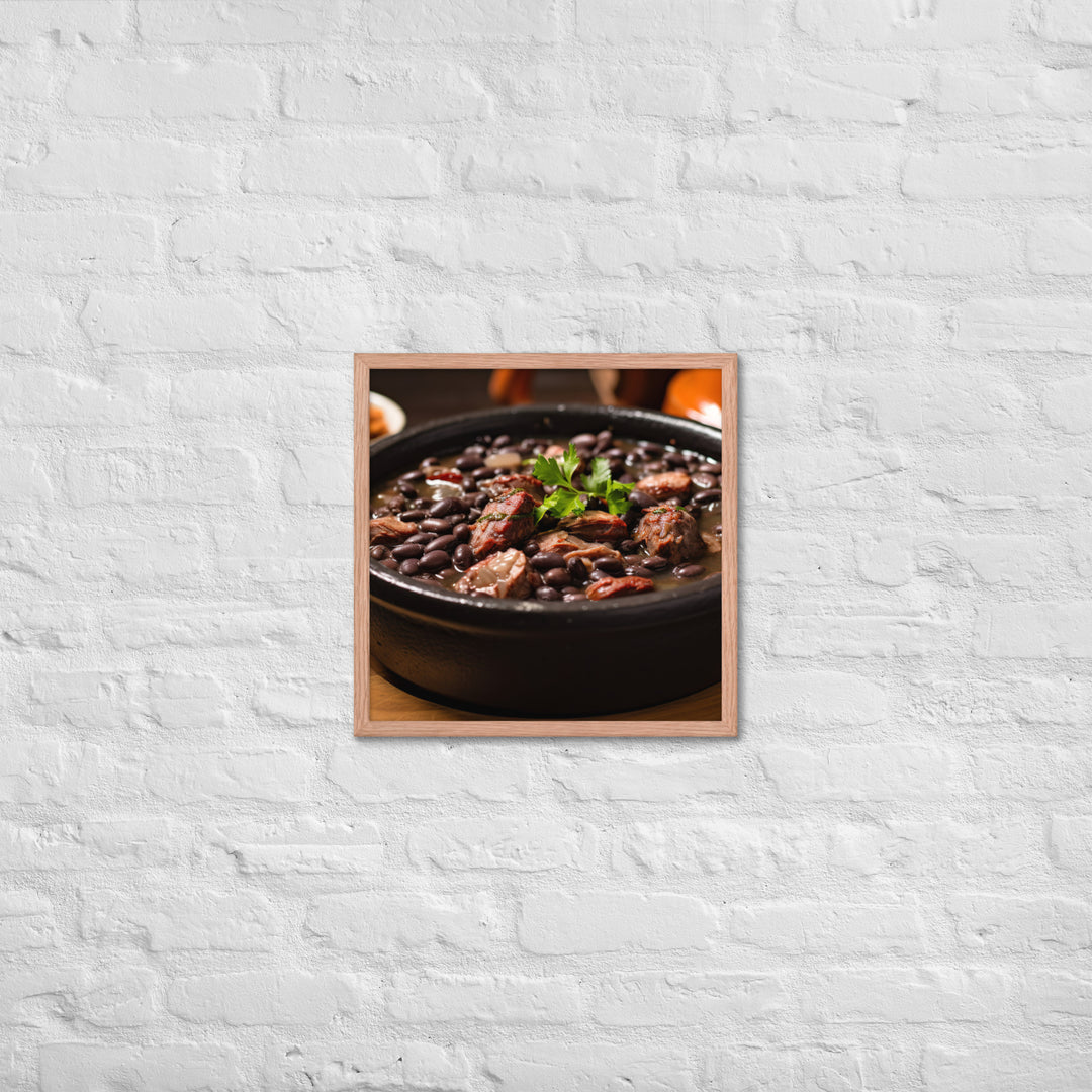 Feijoada Framed poster 🤤 from Yumify.AI