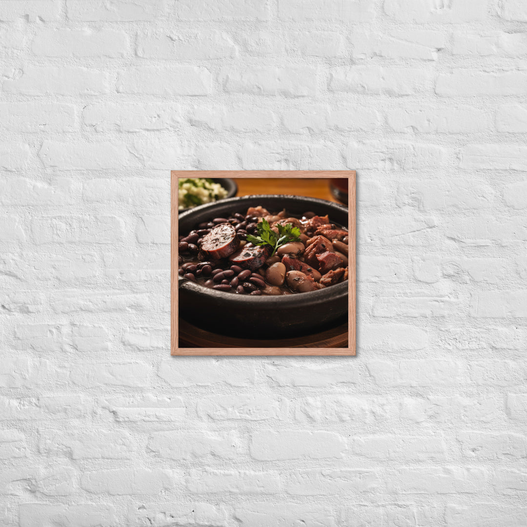 Feijoada Framed poster 🤤 from Yumify.AI