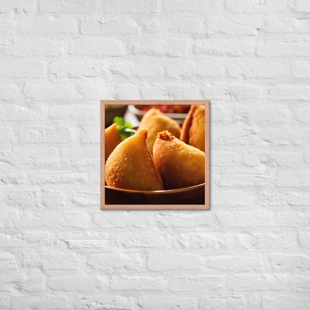 Coxinha Framed poster 🤤 from Yumify.AI