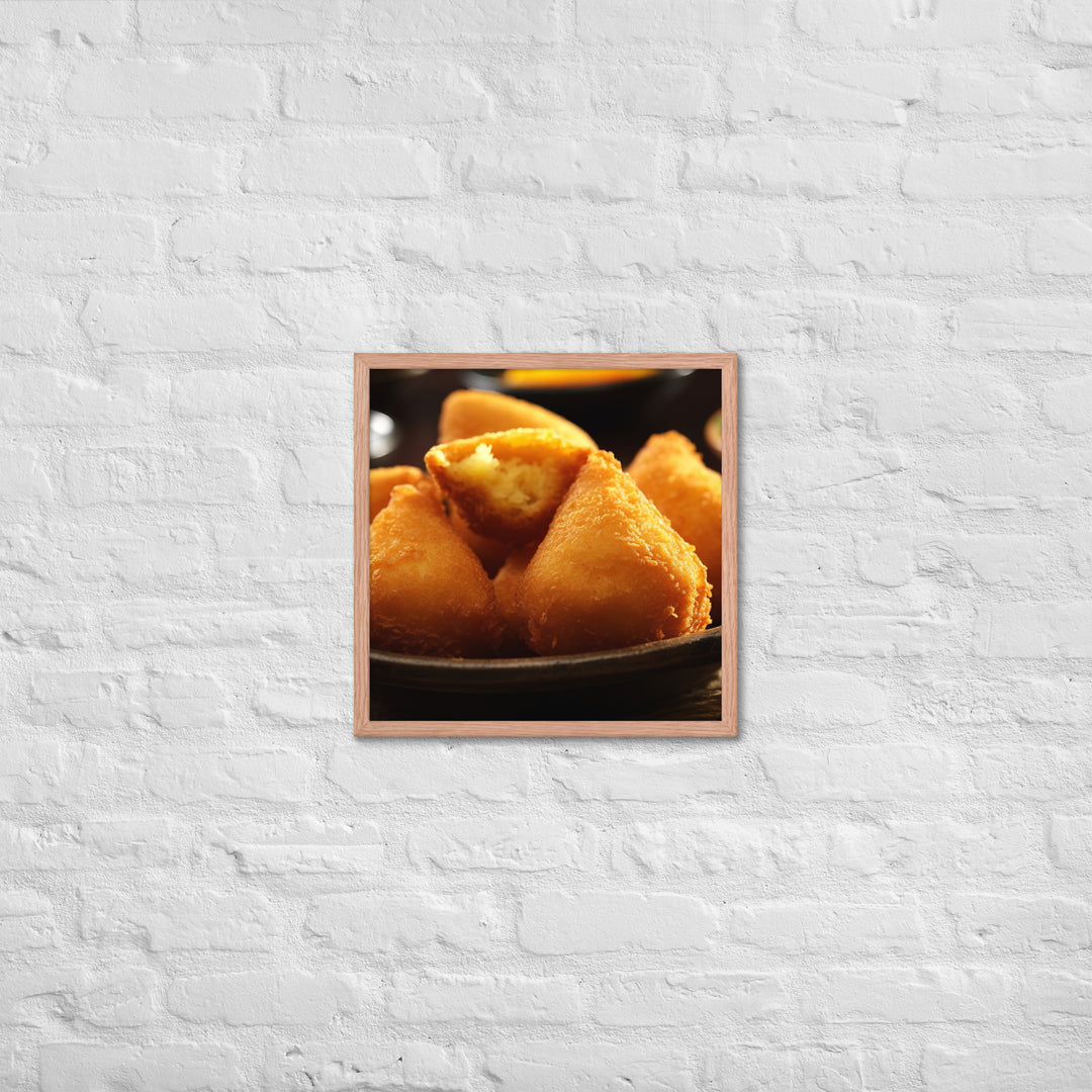 Coxinha Framed poster 🤤 from Yumify.AI