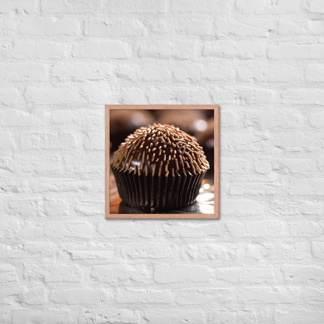 Brigadeiro Framed poster 🤤 from Yumify.AI