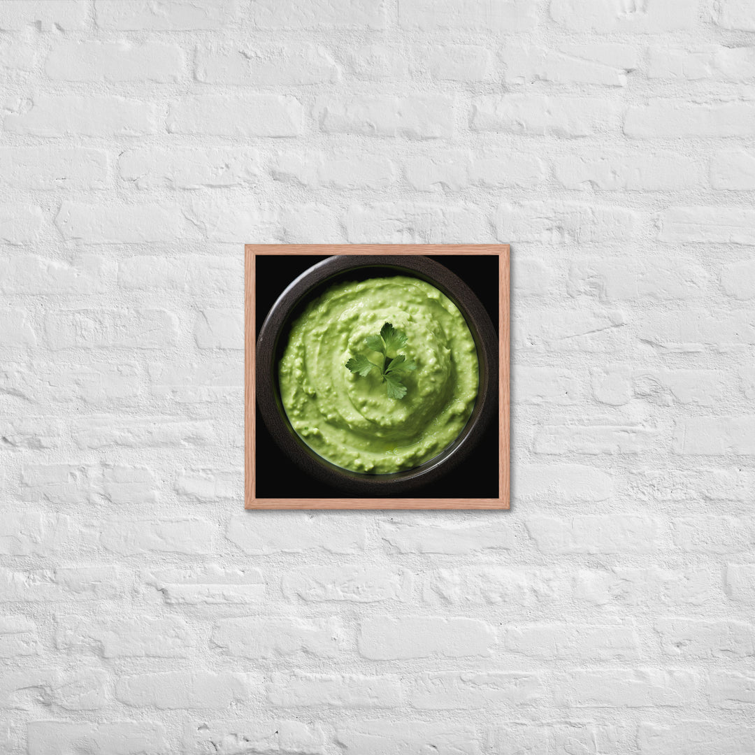 Guacamole Framed poster 🤤 from Yumify.AI